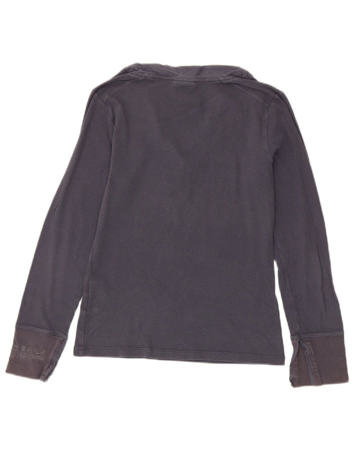 North Sails Γυναικείο τοπ μακρυμάνικο UK 12 Medium Navy Blue βαμβακερό