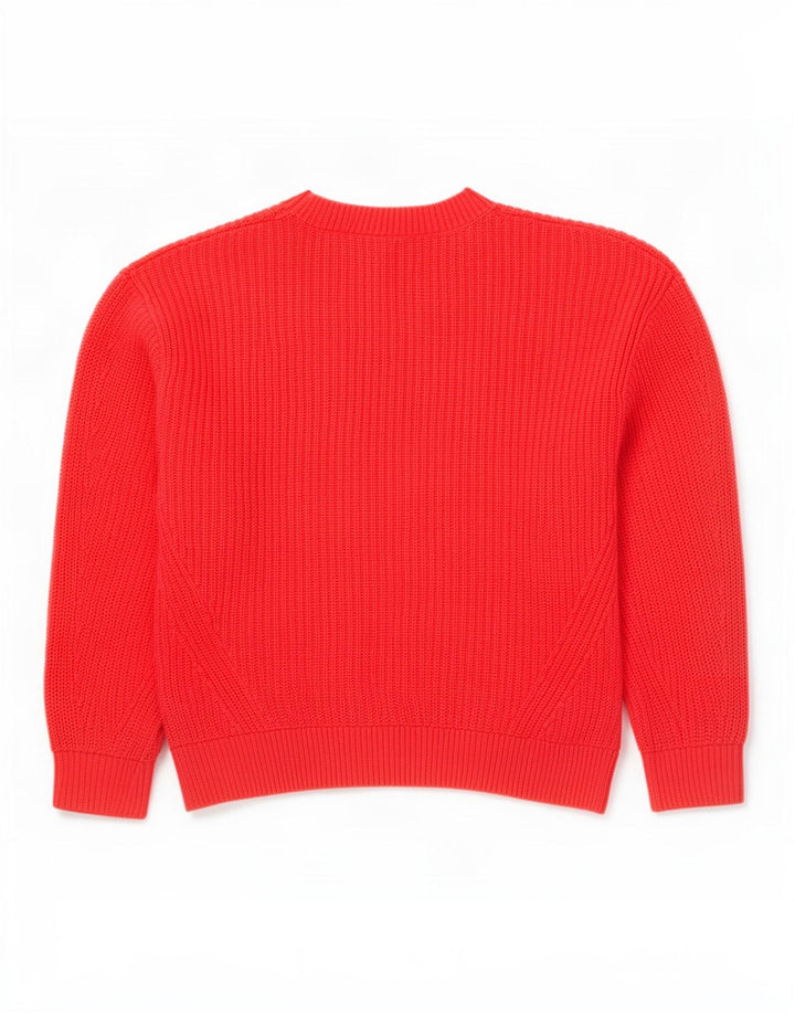 Ανδρικό πουλόβερ Gap Crew Neck Jumper Μικρό κόκκινο βαμβακερό