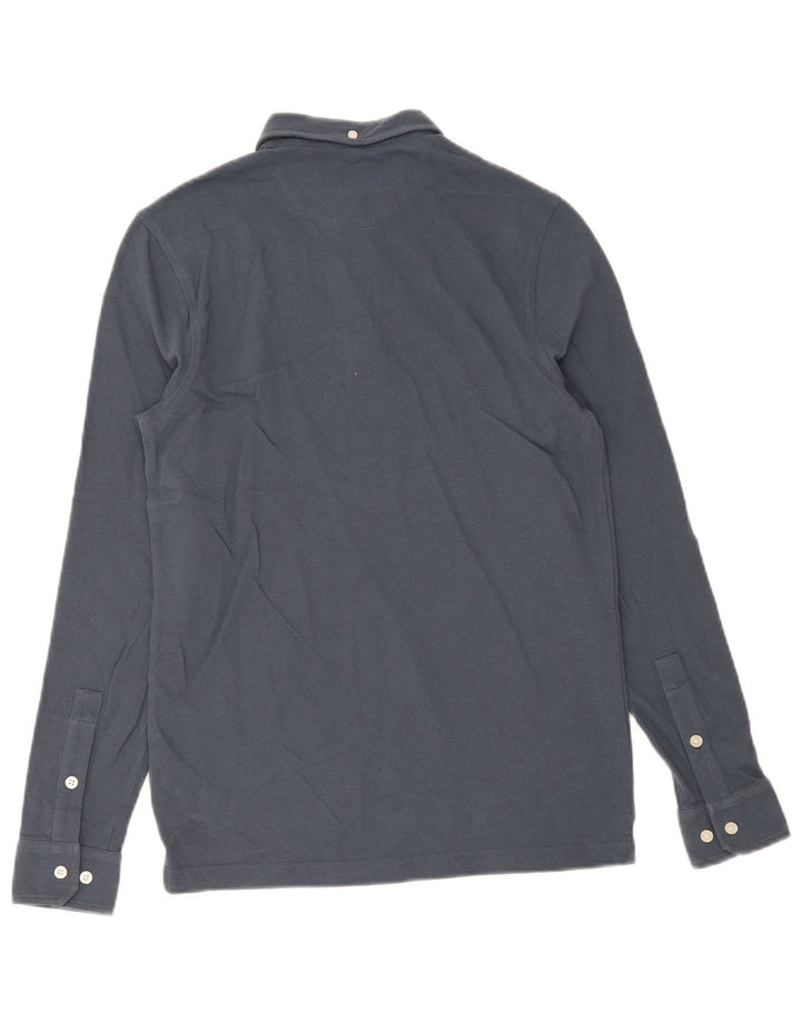 Farah Ανδρικό πουλόβερ πουκάμισο Μικρό Navy Blue από βαμβάκι