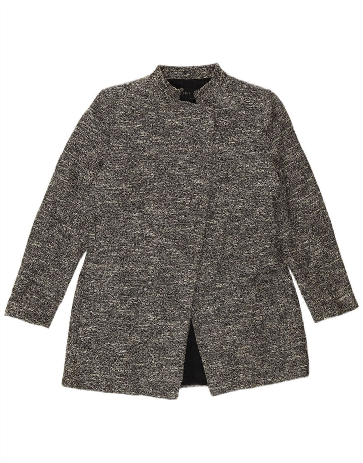 Zara Γυναικείο Πανωφόρι UK 18 XL Γκρι βαμβακερό