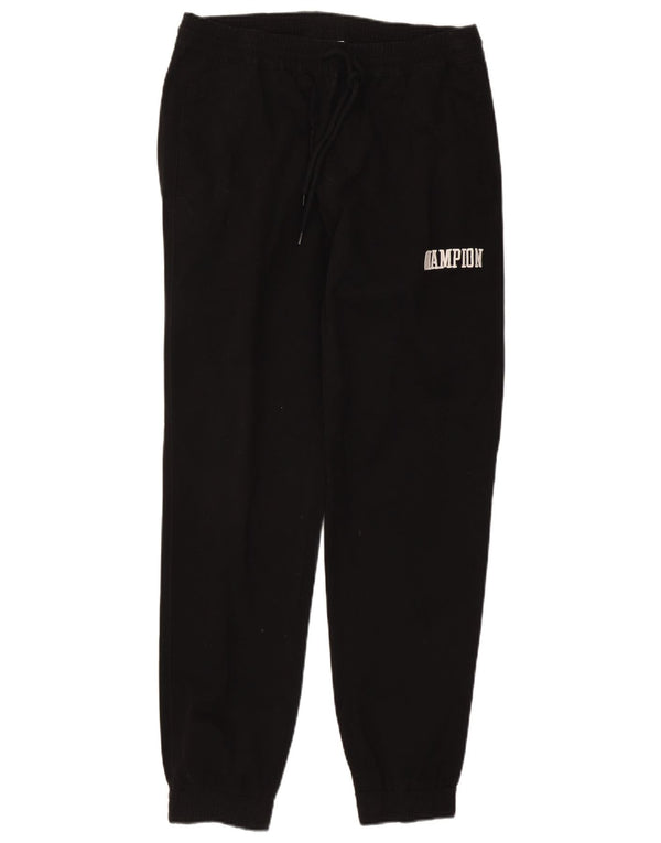 Ανδρική φόρμα Champion Graphic Παντελόνι Joggers Μεγάλο Μαύρο Βαμβακερό