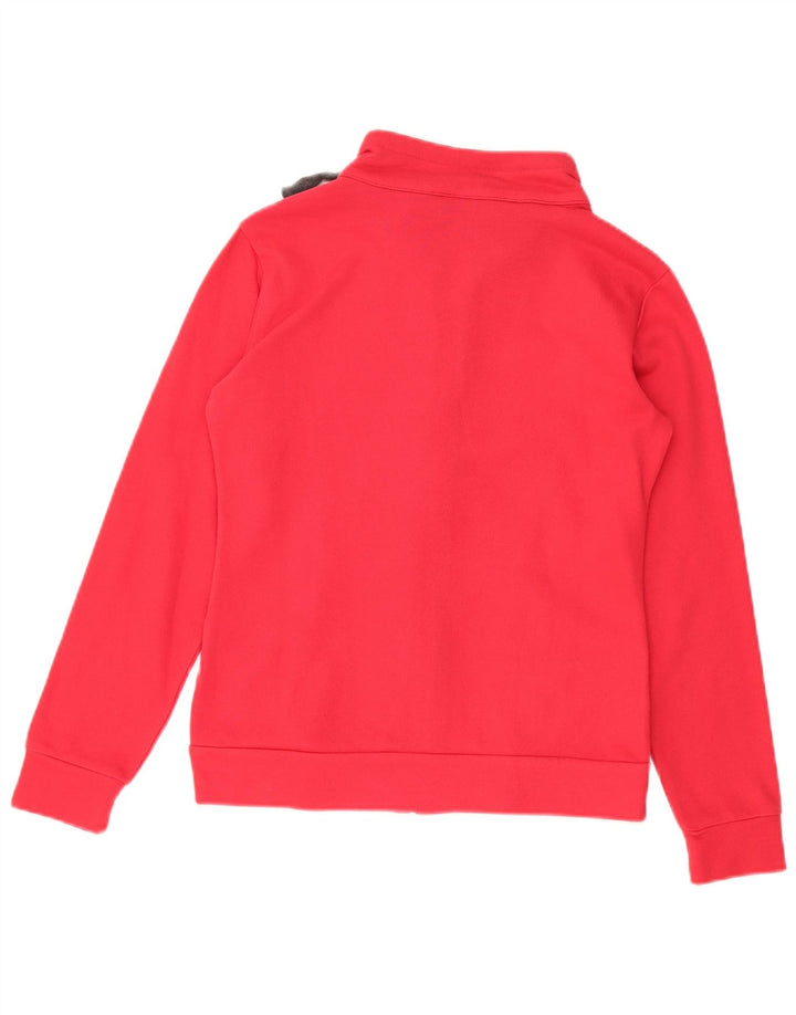 Champion Γυναικεία αθλητική φόρμα Top Jacket UK 10 Small Red Cotton