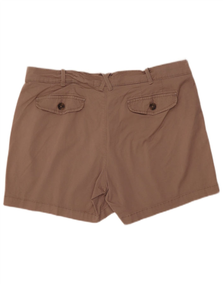 LEE Γυναικείο Σορτς Chino US 16 2XL W38 Καφέ βαμβακερό