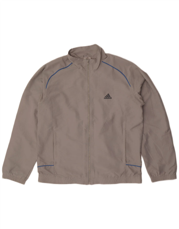 Ανδρική φόρμα Adidas Top Jacket UK 42/44 Large Grey Polyester