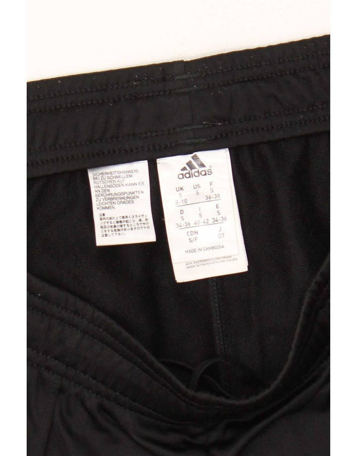 Γυναικεία αθλητική φόρμα Adidas Παντελόνι UK 8/10 Small Black Polyester
