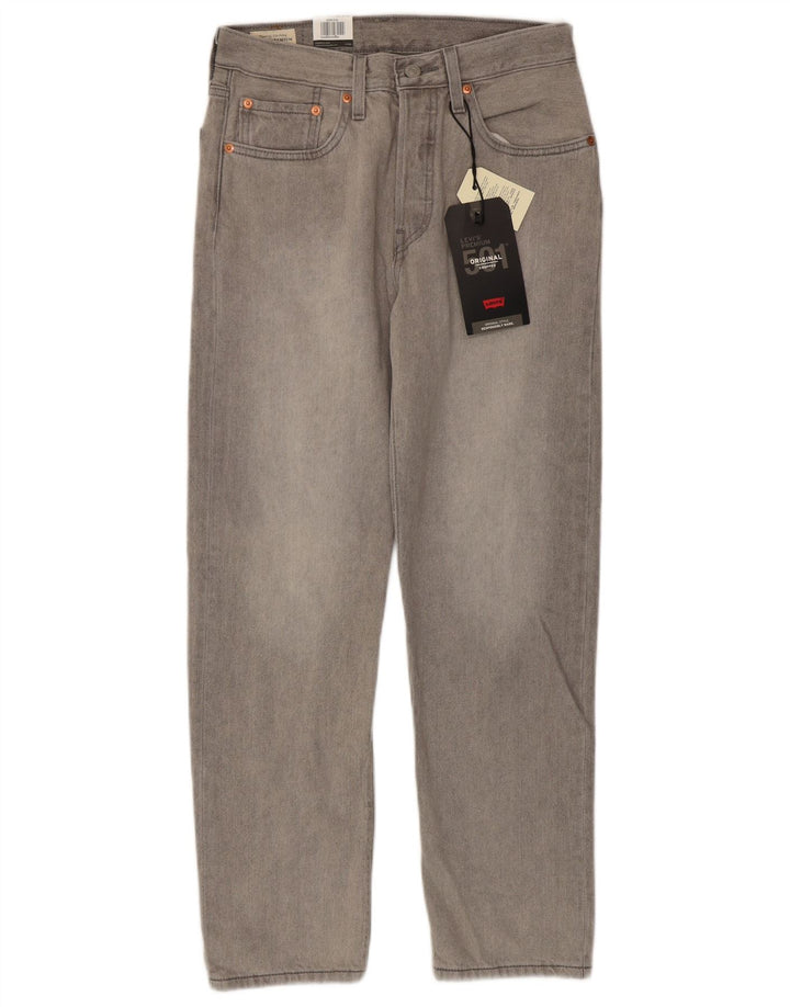 Γυναικείο Levi's 501 Straight Jeans W26 L28 Γκρι βαμβακερό