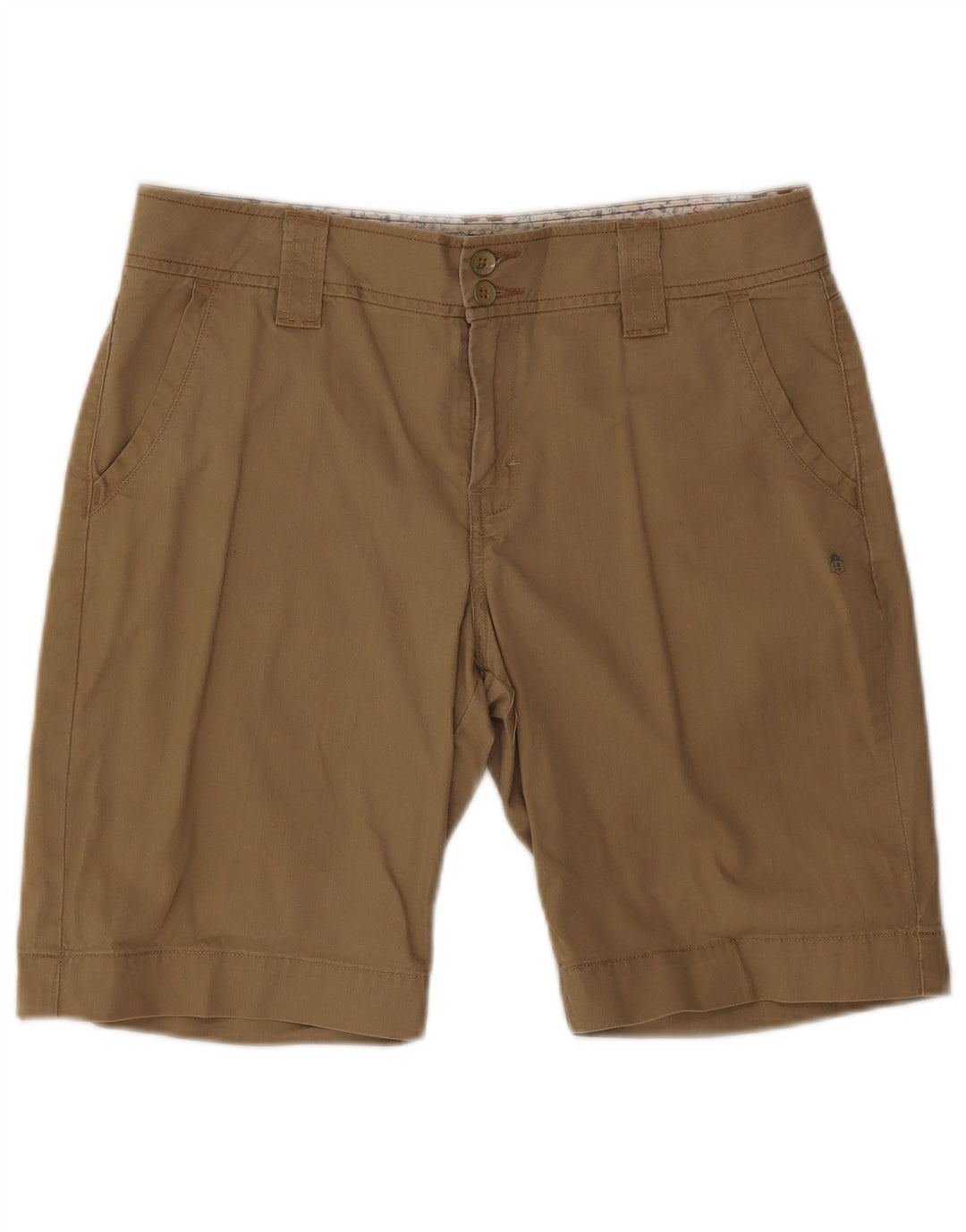 Γυναικείο σορτς chino Levi's W32 μεγάλο χακί βαμβακερό