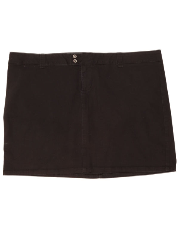 Dickies Γυναικεία ίσια φούστα US 22 3XL W44 Μαύρη Βαμβακερή