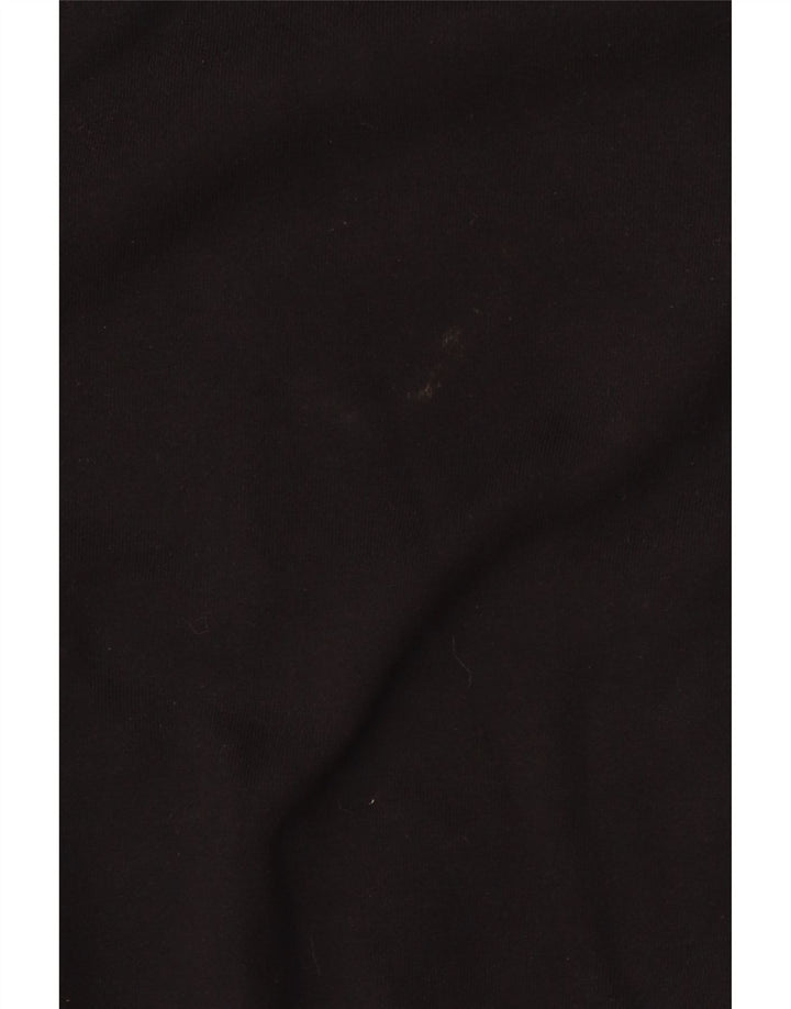 CANTERBURY Boys Hoodie Jumper 11-12 ετών Μαύρο βαμβακερό