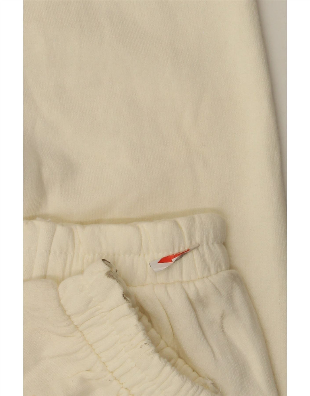 Zara Γυναικεία αθλητική φόρμα παντελόνι Joggers UK 8 Small Off White Polyester
