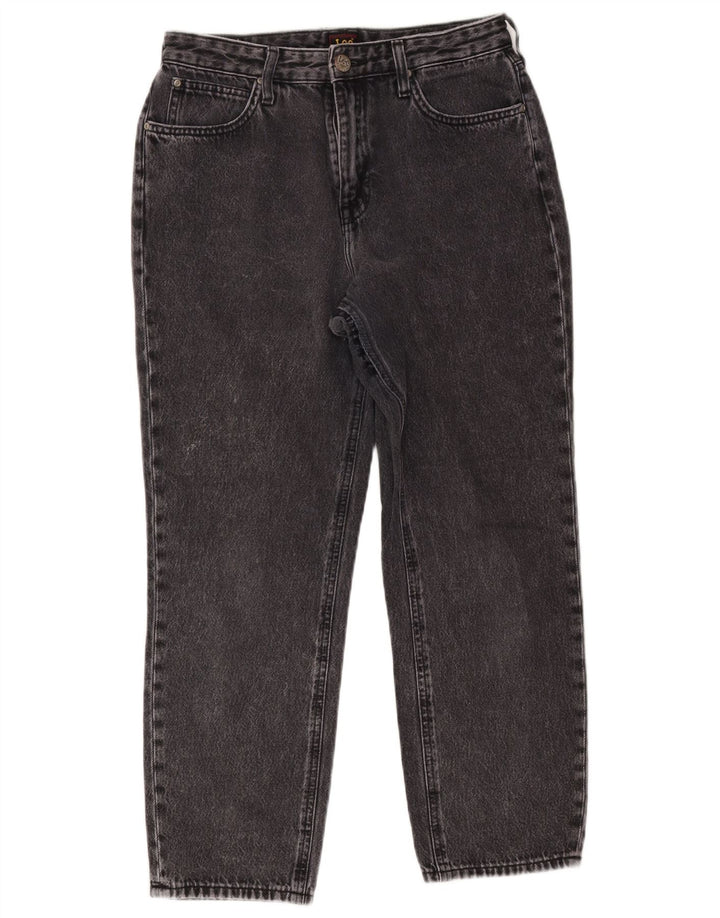 Lee Womens Carol Cropped Jeans W28 L25 Γκρι βαμβακερό