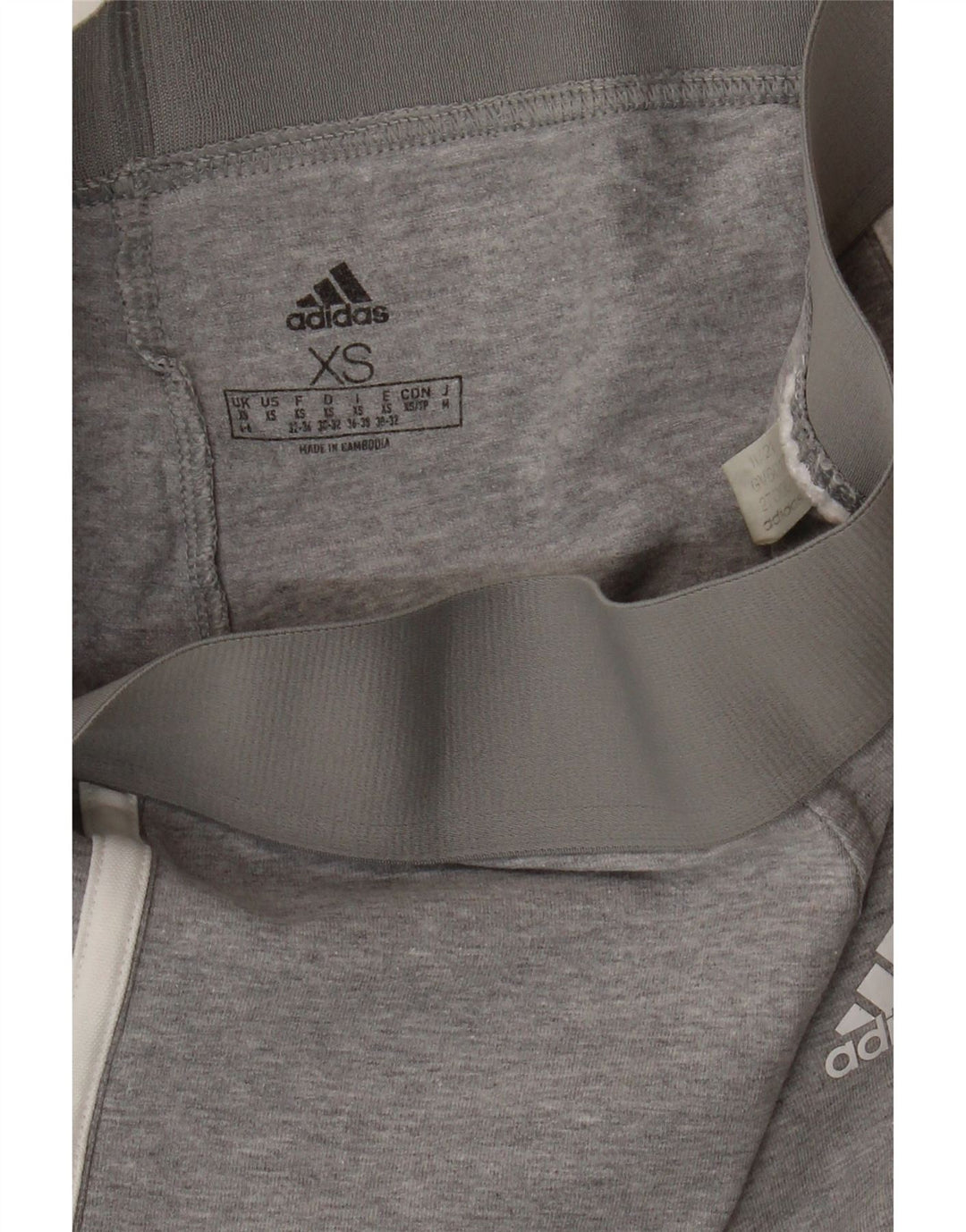 Γυναικείο κολάν ADIDAS UK 4/6 XS Γκρι