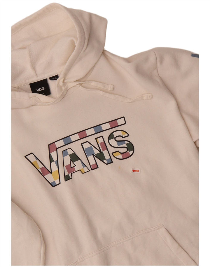 Ανδρικό Vans Graphic Hoodie Jumper Μεσαίο λευκό βαμβακερό