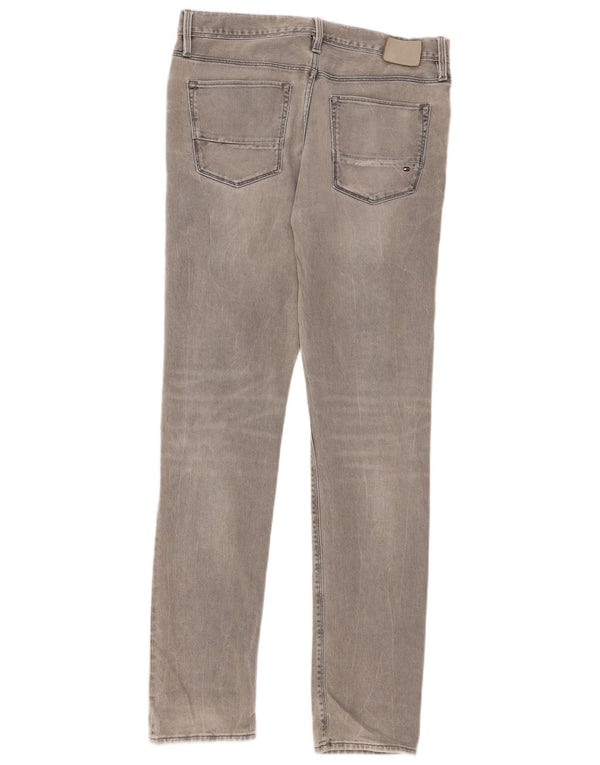 Tommy Hilfiger Ανδρικό Layton Extra Slim Jeans W33 L34 Γκρι βαμβακερό