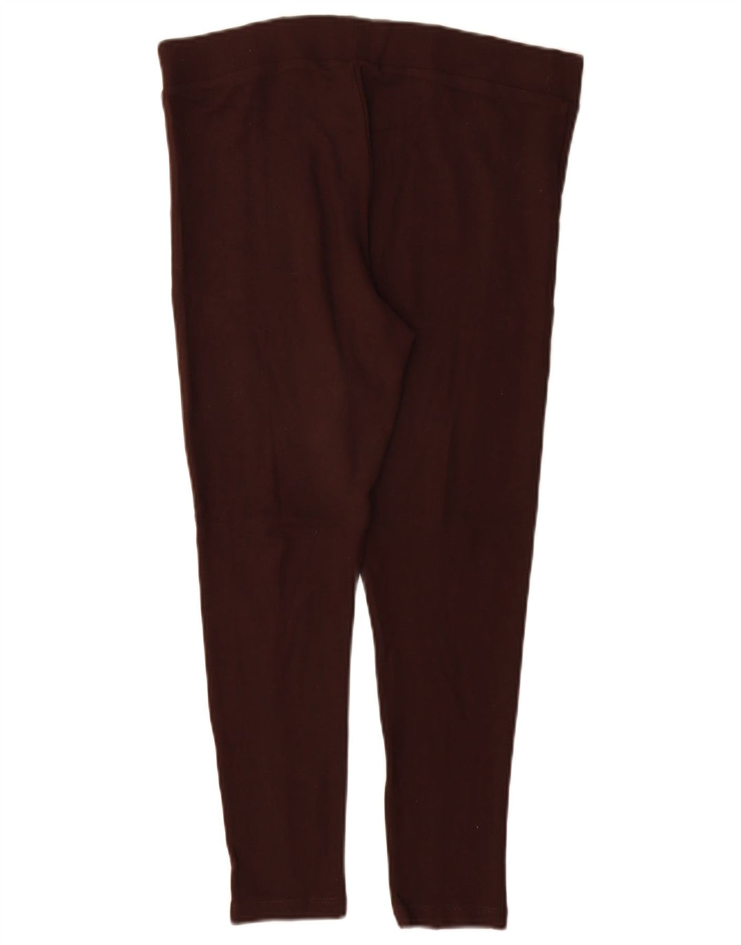 Marks & Spencer Γυναικεία Κολάν Crop UK 12 Μεσαία Καφέ Βισκόζη