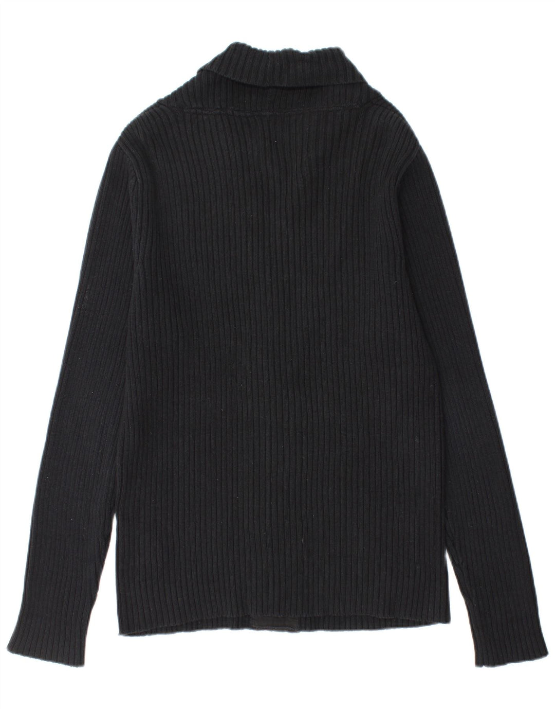 Jack & Jones Ανδρική ζακέτα πουλόβερ μεγάλο μαύρο βαμβακερό