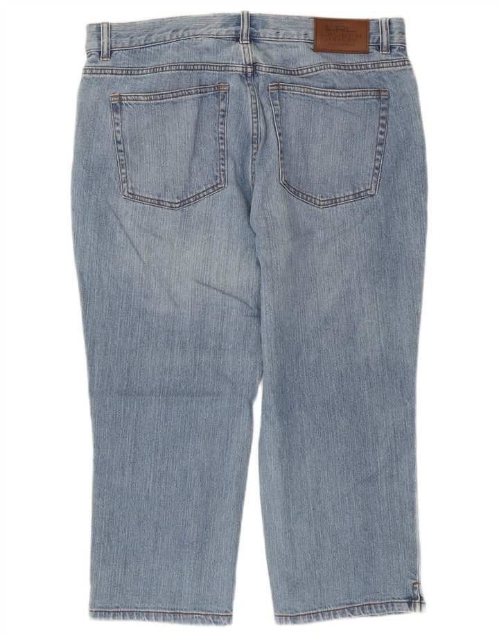 Ralph Lauren Γυναικείο Capri Jeans US 8 Medium W32 L21 Μπλε βαμβακερό