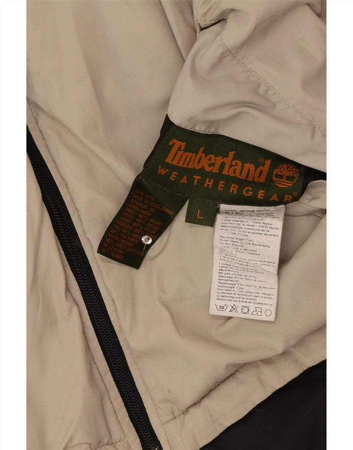 Ανδρικό μπουφάν Timberland Reversible padded UK 40 Large Black Nylon