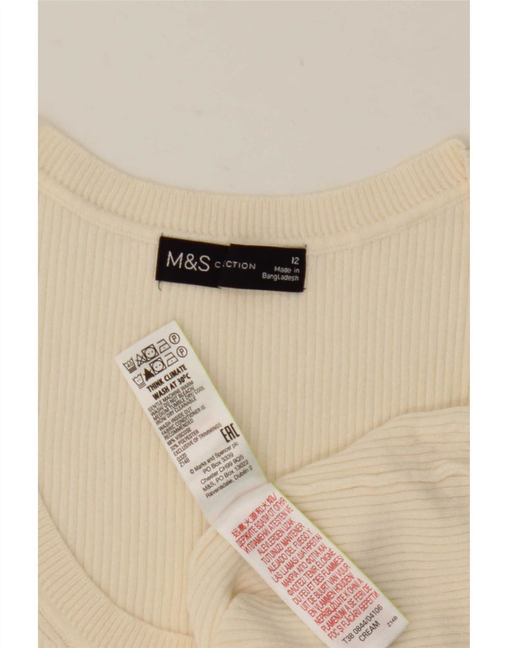 Marks & Spencer Γυναικείο Γιλέκο Τοπ UK 12 μεσαία μπεζ βισκόζη