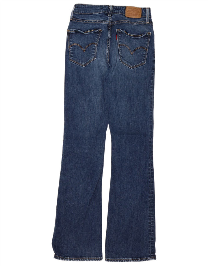 LEVI'S Γυναικείο ψηλό μποτάκι τζιν W24 L30 Blue Lyocell