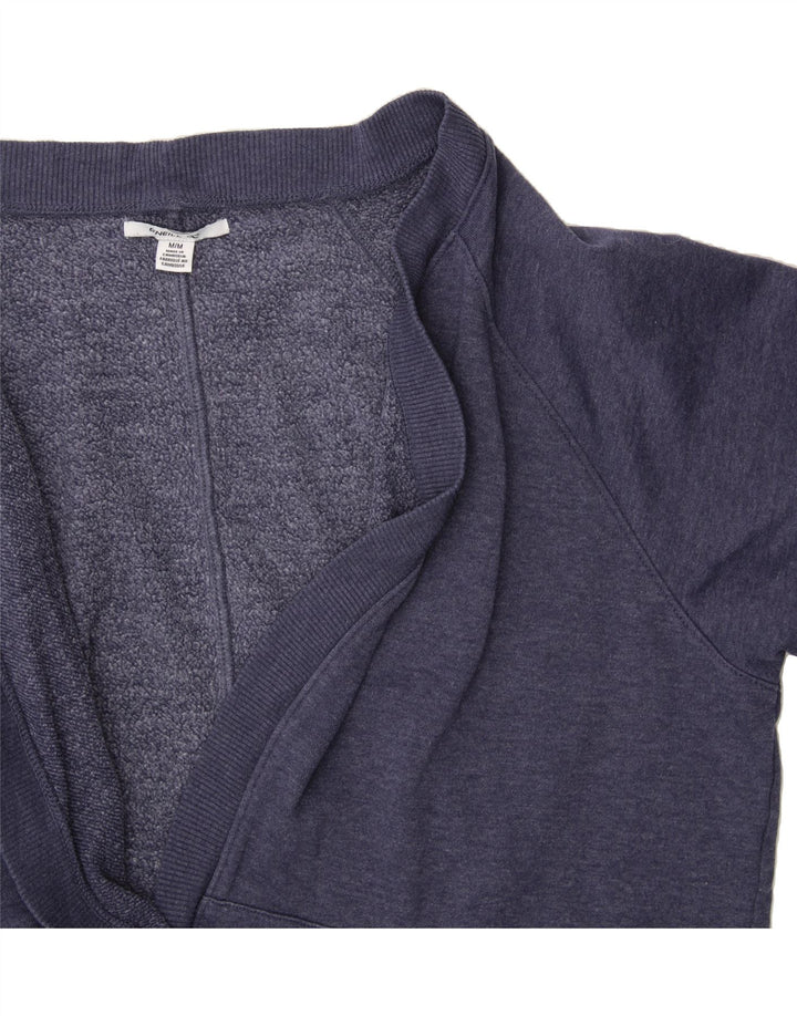 O'NEILL Womens Oversized Open Cardigan Sweater UK 14 Medium Navy Blue Vintage O'Neill and Second-Hand O'Neill from Messina Hembry 