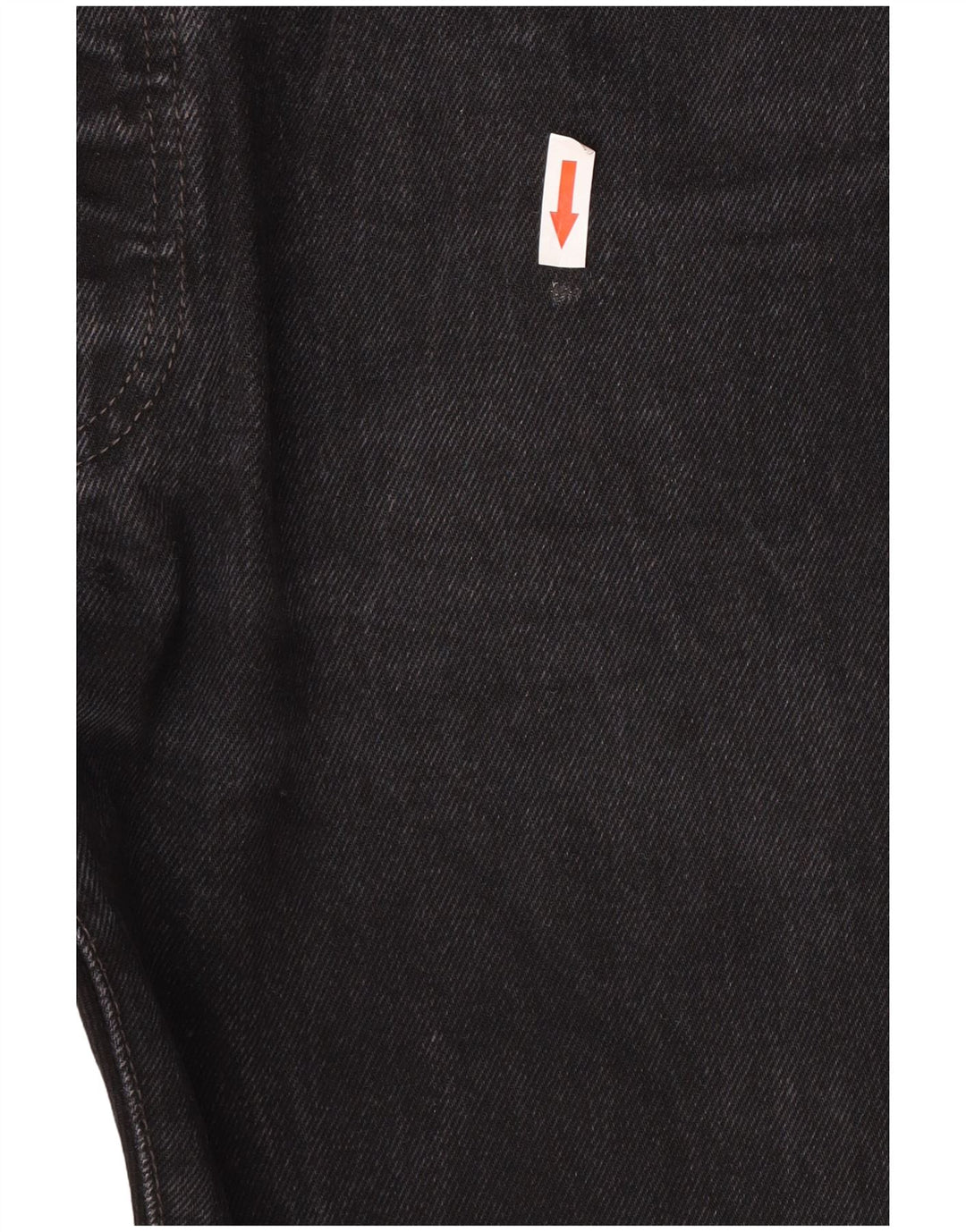 Levi's Mens 501 Straight Jeans W34 L32 Μαύρο βαμβακερό