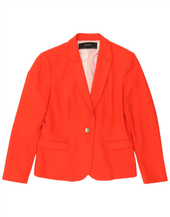 Zara Γυναικείο Μπουφάν Blazer UK 18 XL Πορτοκαλί