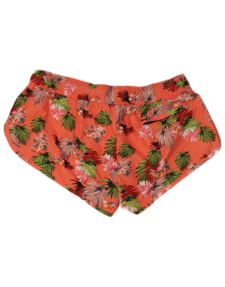 Superdry γυναικείο σορτς κολύμβησης UK 12 Medium Pink Floral Polyester