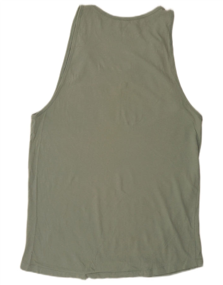 Jack & Jones Ανδρικό γιλέκο γραφικό, μεγάλο πράσινο βαμβακερό