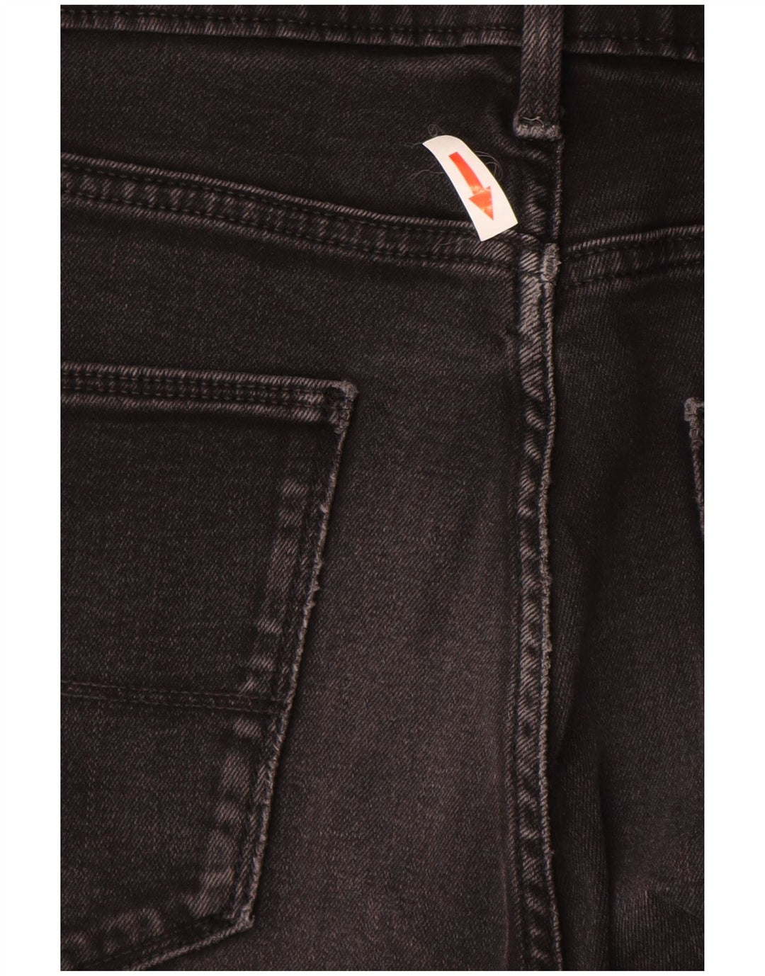 Ανδρικό τζιν ίσιο Marks & Spencer W34 L31 Μαύρο βαμβακερό