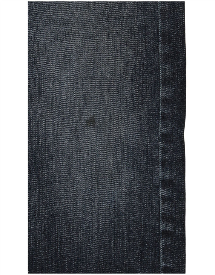 Ανδρικό τζιν ίσιο Marks & Spencer W32 L31 Navy Blue Cotton