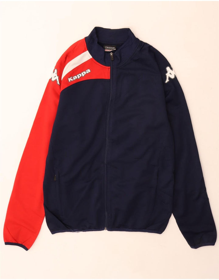 Ανδρική φόρμα γραφικής φόρμας Kappa Top Jacket Medium Navy Blue Colourblock