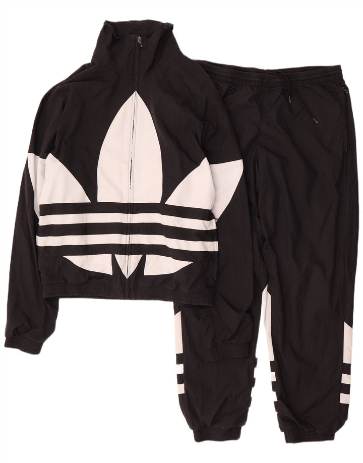 Ανδρική φόρμα Adidas Graphic Πλήρης Φόρμα Μεσαίο Μαύρο Πολυεστέρα