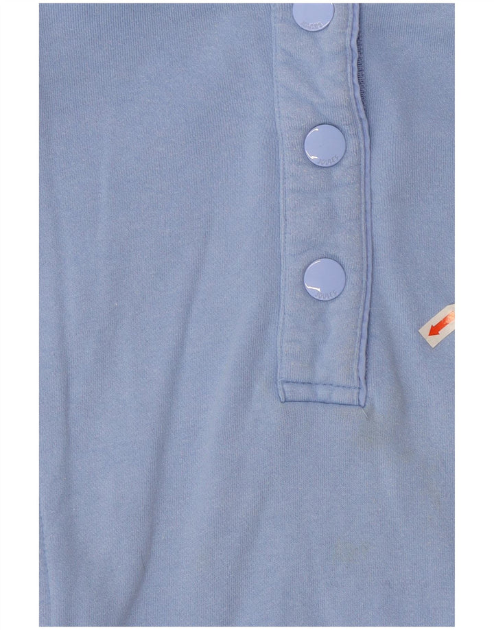 Γυναικείο φούτερ Joules με λαιμόκοψη Jumper UK 12 μεσαίο μπλε βαμβακερό