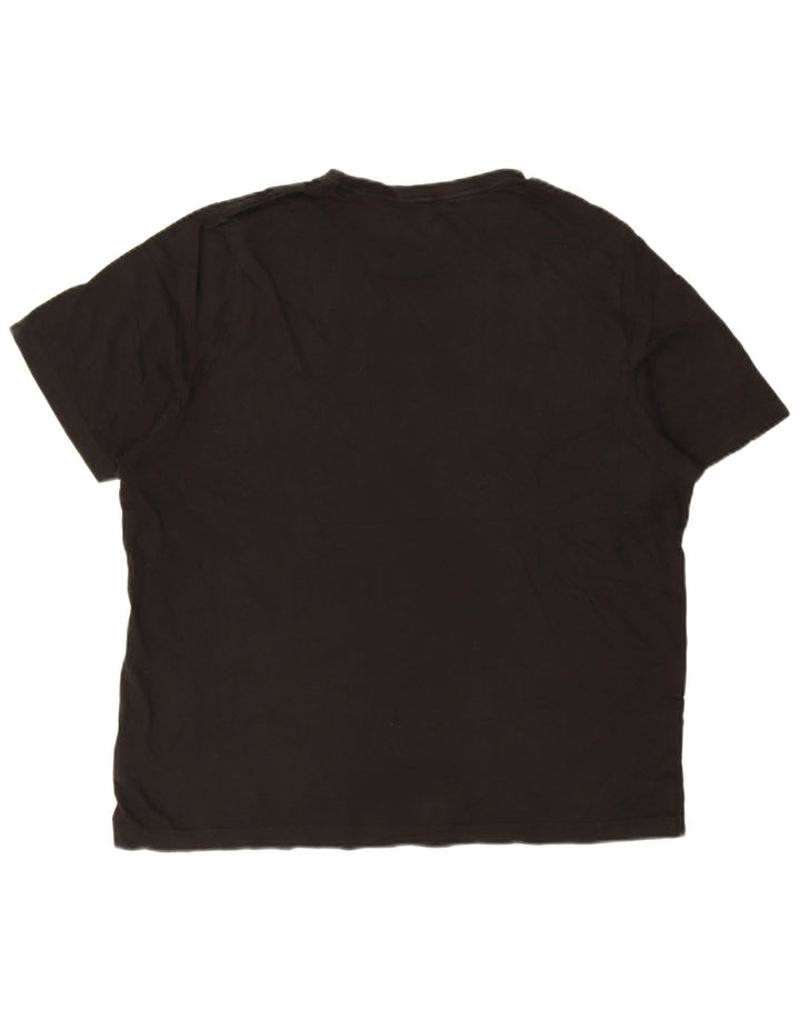 Puma Ανδρικό T-Shirt Top XL Μαύρο βαμβακερό