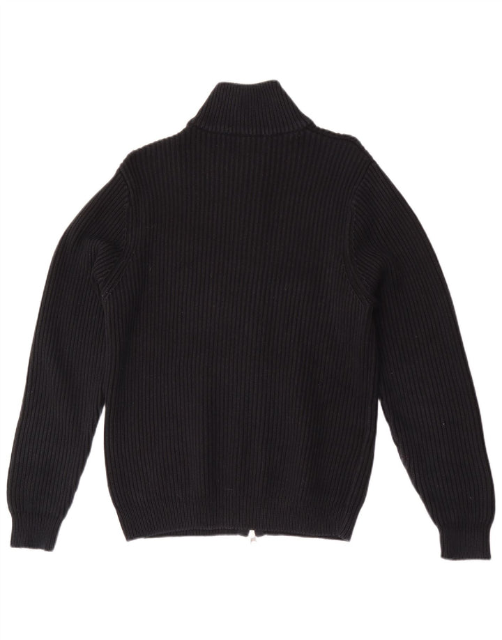 Ανδρική ζακέτα Fred Perry, μεσαίο μαύρο βαμβακερό