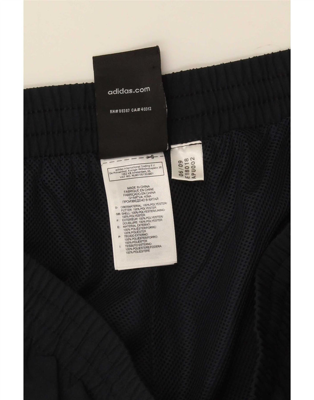 Adidas Ανδρικό Σορτς Clima 365 Αθλητικό Σορτς Μεγάλο Navy Blue Polyester