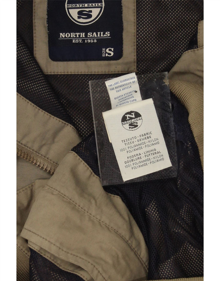 NORTH SAILS Mens Bomber Jacket UK 36 Small Grey Polyamide Vintage North Sails and Second-Hand North Sails from Messina Hembry 