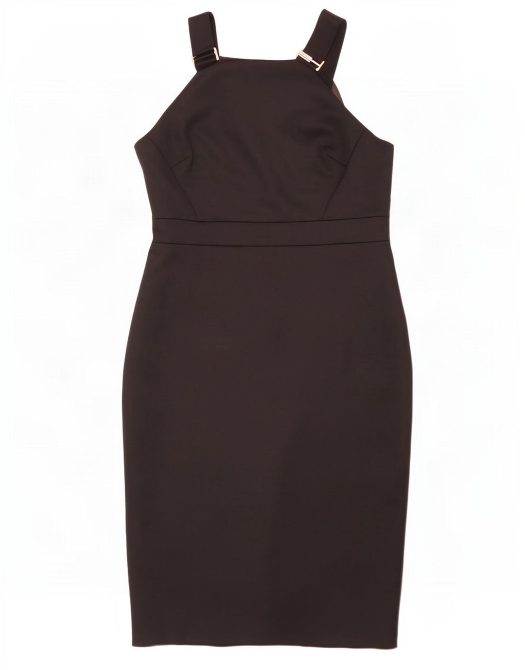 Ted Baker Γυναικείο Αμάνικο Φόρεμα Bodycon Μέγεθος 5 XL Μαύρο Πολυεστέρας