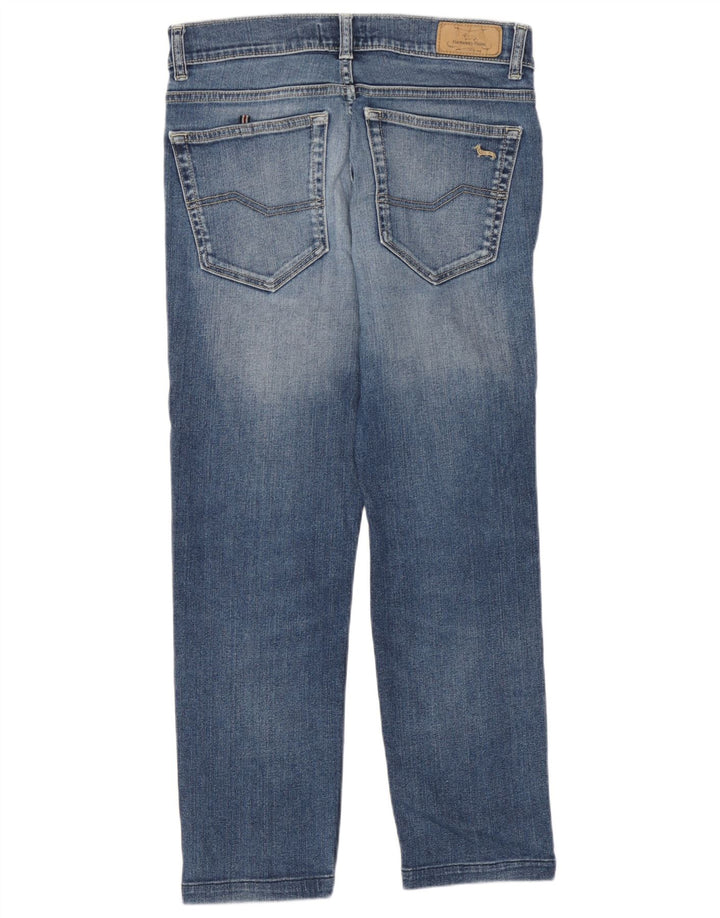 Harmont & Blaine Γυναικεία Crop Straight Jeans IT 44 Medium W30 L26 Blue