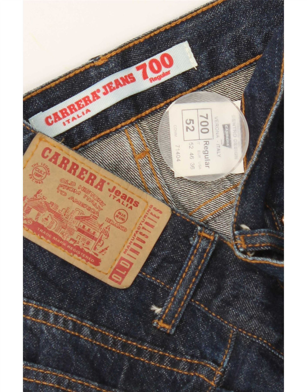 Carrera Γυναικείο 700 Slim Jeans W36 L32 Navy Blue Cotton