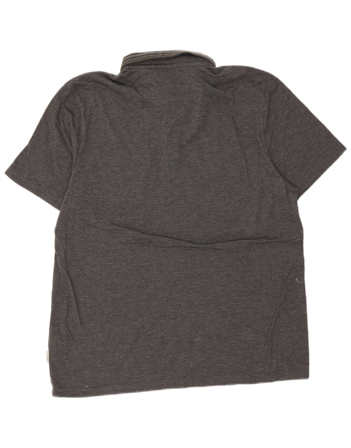 Ted Baker Ανδρικό πουκάμισο Polo Size 6 2XL Grey Polyester
