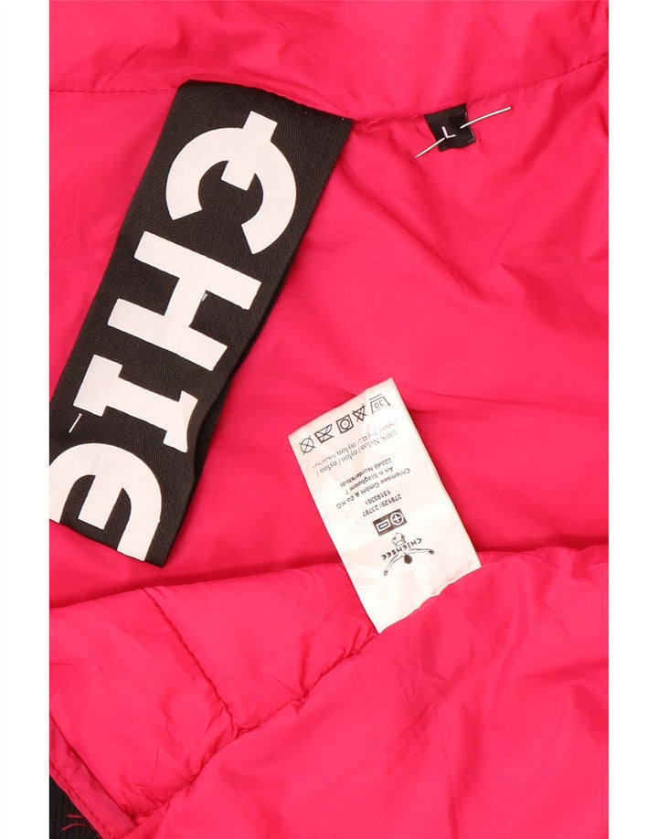 Chiemsee Γυναικείο μπουφάν UK 16 Large Pink Nylon