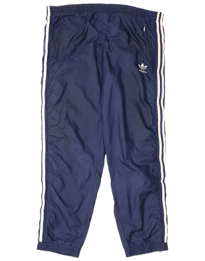Ανδρική φόρμα Adidas Παντελόνι UK 40 Medium Navy Blue Polyamide