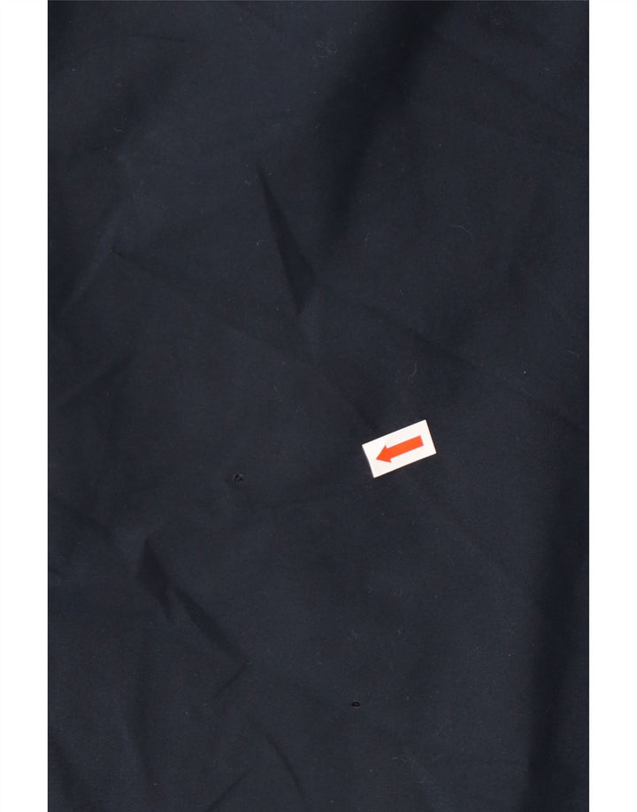 NIKE Mens Tracksuit Trousers Medium Blue Colourblock Polyester Sports