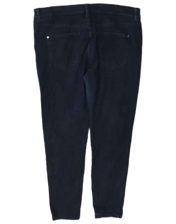 Marks & Spencer Γυναικεία Crop Skinny Jeans UK 16 Large W34 L25 Navy Blue