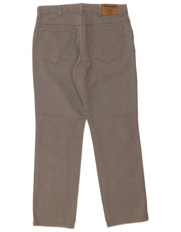 Ανδρικό τζιν ίσιο Wrangler Regular Fit W34 L30 Γκρι βαμβακερό