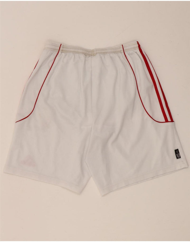 Ανδρικό σορτς Adidas Climalite Sport μεγάλο λευκό πολυεστέρα