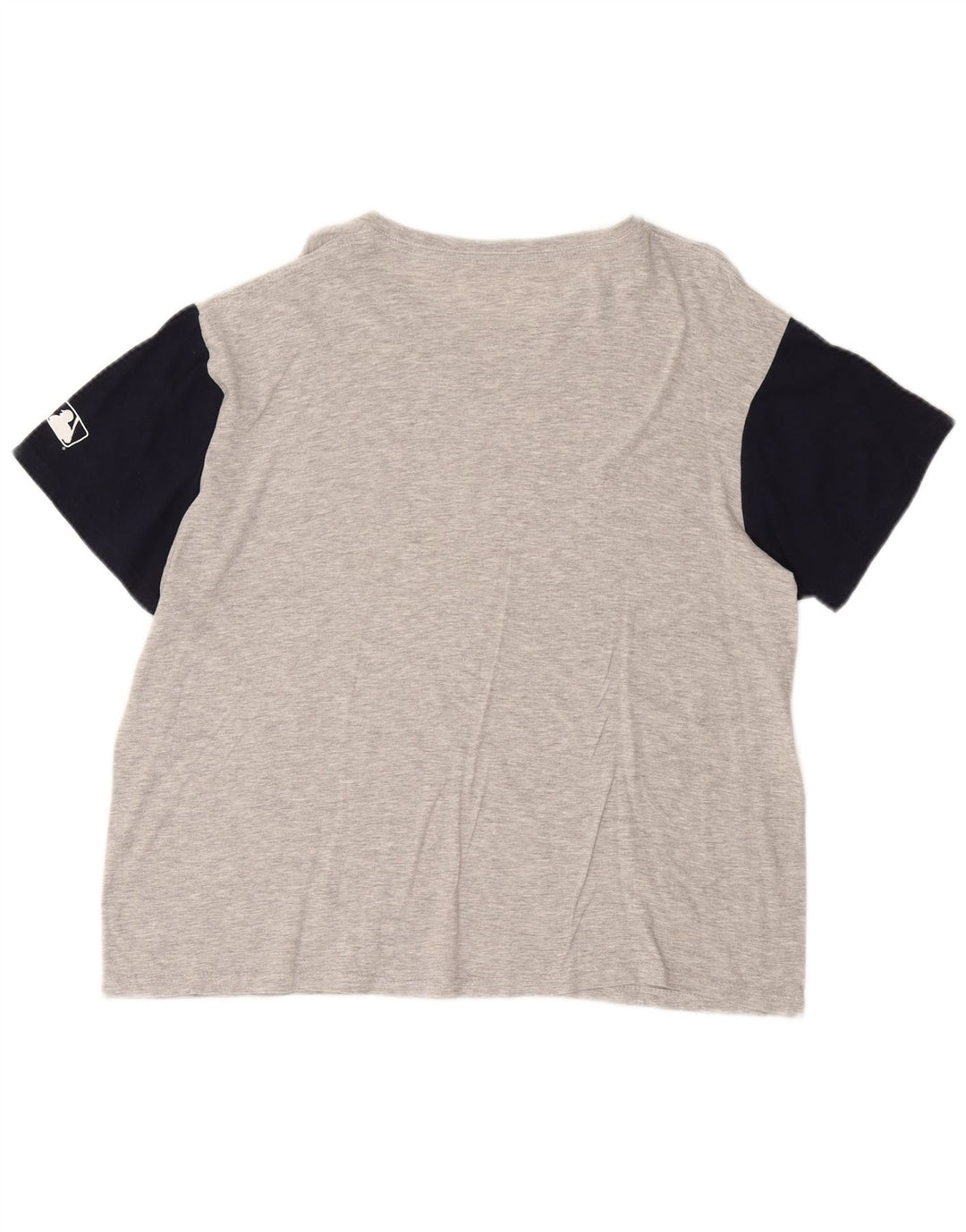 Γνήσιο ανδρικό μπλουζάκι με γραφικά εμπορεύματα Top Large Grey Colourblock Βαμβακερό