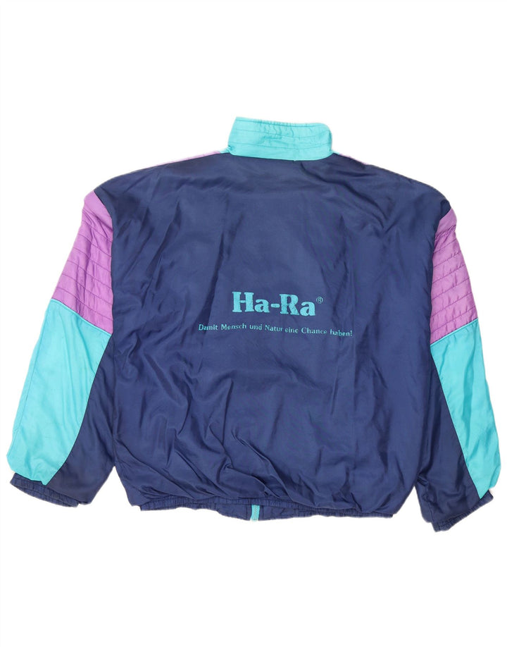 Ανδρική φόρμα VINTAGE γραφική στοπ τζάκετ μεσαίο πολύχρωμο Colourblock